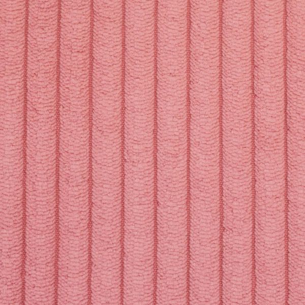 Breitcord Wanja rosa Erdbeersorbet – weicher Cord Samt für Kissen & Taschen