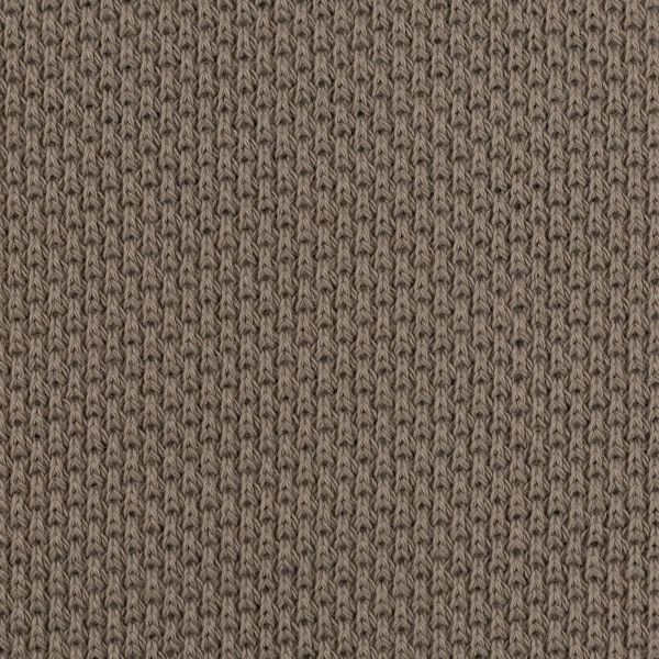 Struktur Strickstoff in beige – Baumwollstrick Skadi von Swafing sand