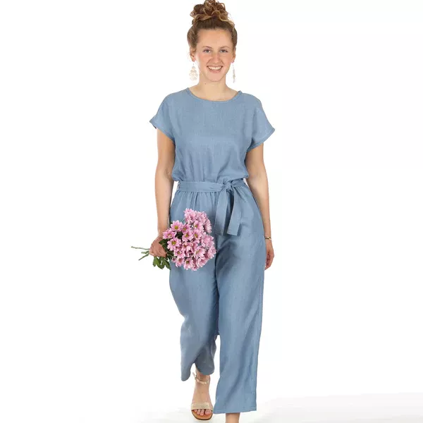 Schnittmuster FRAU JULA • Jumpsuit von Studio Schnittreif • Gr. XS-XXL