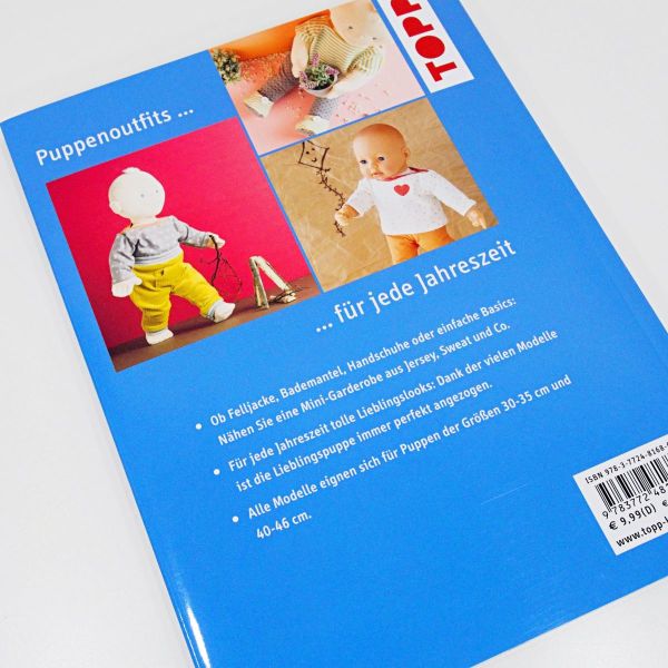 Puppenkleidung durch die Jahreszeiten - Mini-Mode aus Jersey und Co. für Puppen von 30 - 46 cm