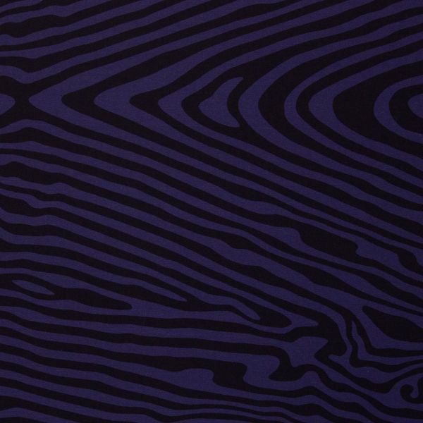 French Terry What the Duck Kombistoff Wellen blau - Salty Soul by Thorsten Berger