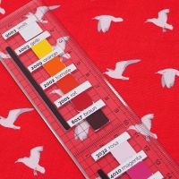 Vorschau: Sommerstoff Möwe rot – maritimer luftig leichter Blusen & Kleiderstoff Vorschau: Sommerstoff Möwe rot – maritimer luftig leichter Blusen & Kleiderstoff