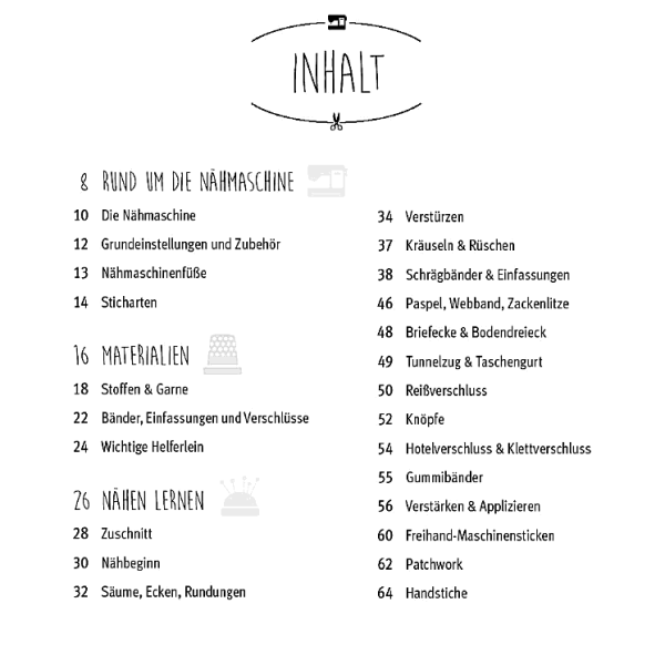 Nähen lernen - von den Grundlagen zum Lieblingsmodell