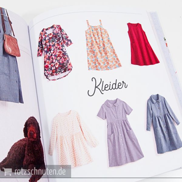Der rosa p. Kleiderschrank – 23 Schnittmuster in Größe 36-46 mit 2 Schnittmusterbogen