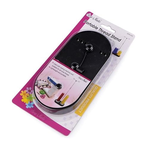 Nähgarnständer für 2 Garnrollen Nähmaschine - Zwillingsnaht nähen mit Ovi Konen