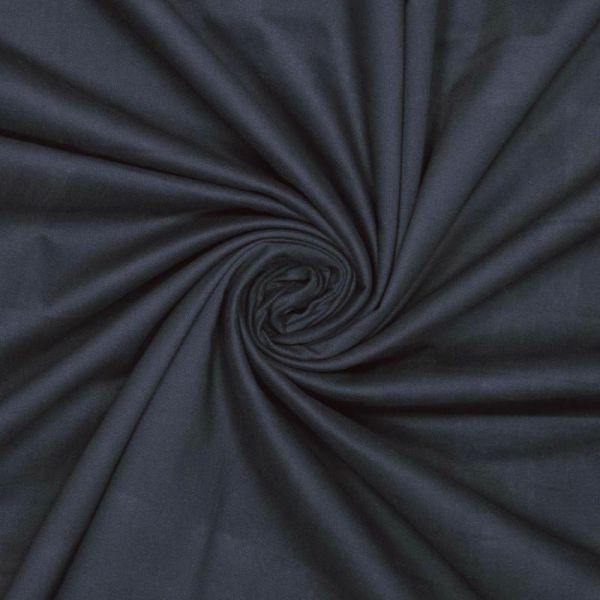 Baumwolle Webware leicht elastisch mit Peach Finish navy blau für Jeans Hosen Röcke