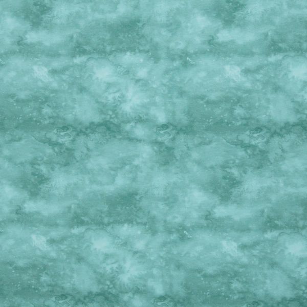 Jersey Batik in Türkis Mint - Baumwolljersey von Swafing