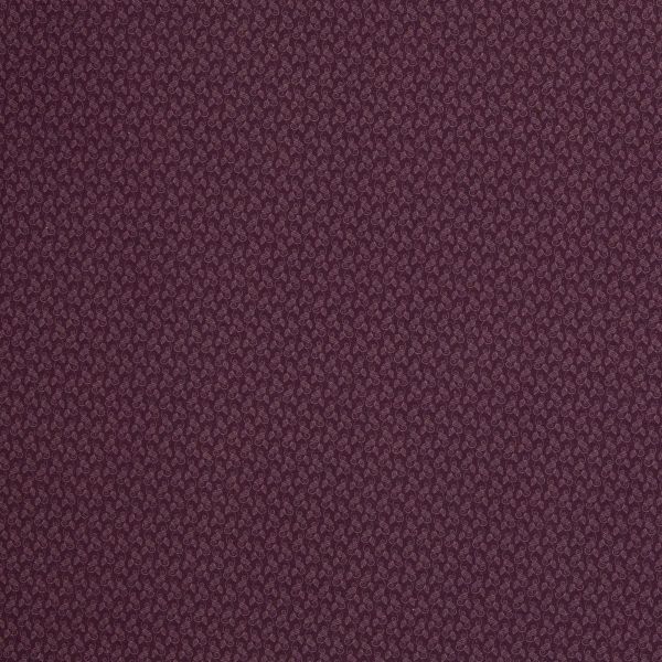 Swafing Else Baumwoll-Webware aubergine – kleines Rankenmuster