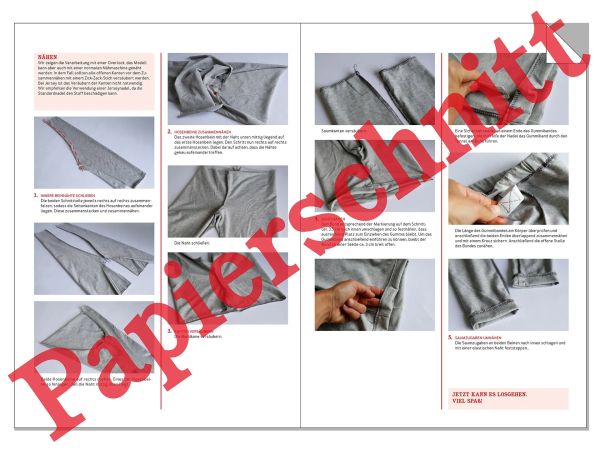 Schnittmuster FRAU RIEKE • Leggings Hose von Studio Schnittreif • Gr. XS-XXL