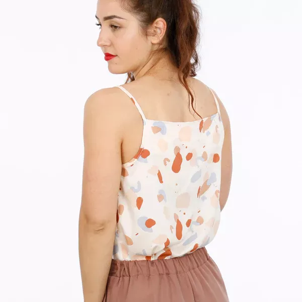 Schnittmuster FRAU HELEN • Trägertop für Webware von Studio Schnittreif • Gr. XS-L