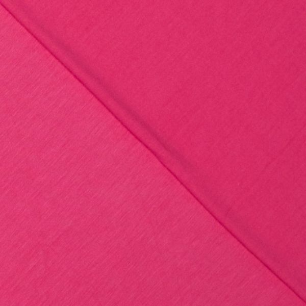 Viskose Jersey knitterfrei aus Bambus fuchsia pink - cold bamboo jersey knit