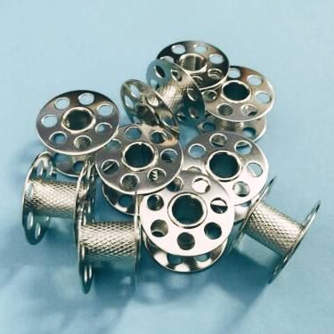 10 Unterfaden Spulen Metall - CB Spule für Bernina Nähmaschinen 20,5 x 11,4mm