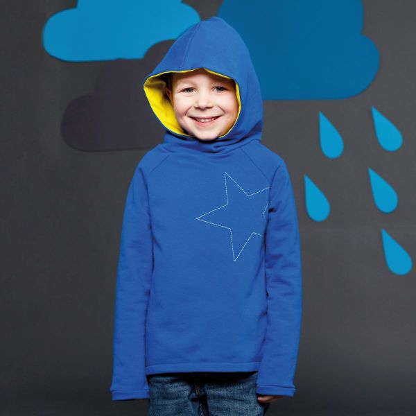Schnittmuster Kids TONI • Raglan Kapuzensweater von Studio Schnittreif • Gr. 86/92 bis 146/152 Hoodie