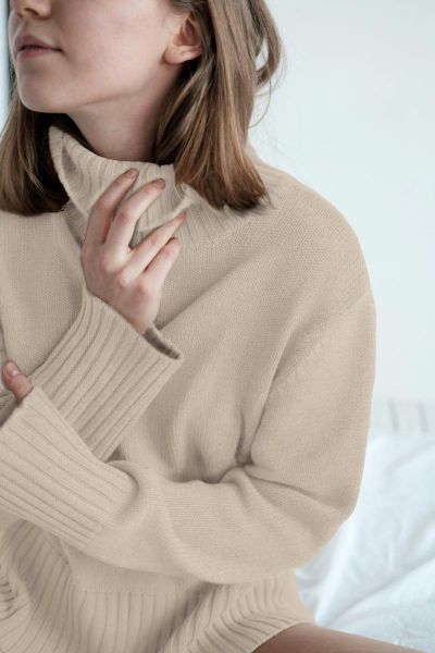 Cotton Knitted natural – Baumwollstrick aus 100 % Baumwolle