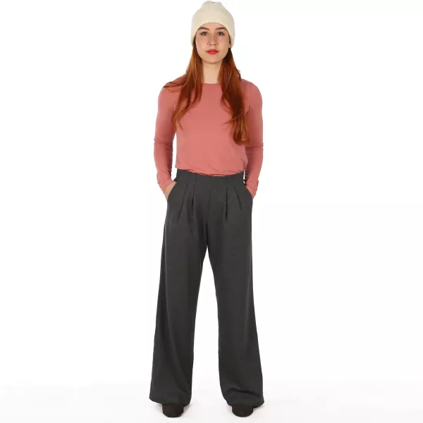 Schnittmuster FRAU MIKO • Palazzohose mit weitem Bein für Damen • Gr. XS-XXL Bundfaltenhose Marleneh