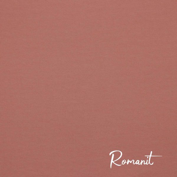 Romanit Jersey altrosa - Punta Royal uni old rose Powerstretch