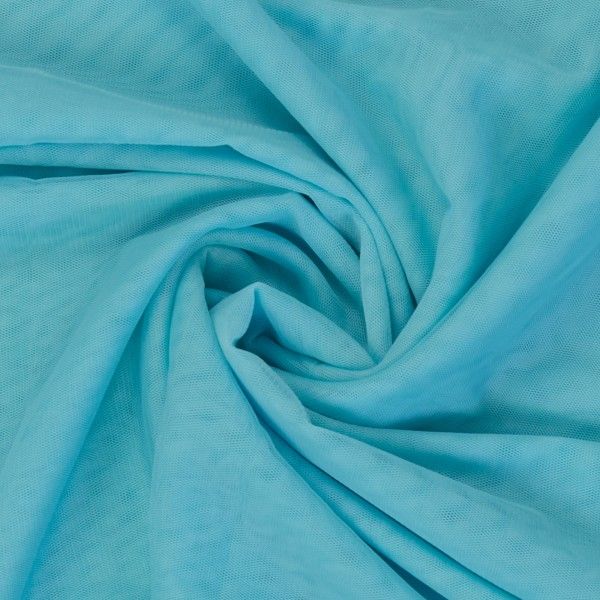 Softtüll in aqua türkis - weicher feiner Tüll für Ballerina Petticoat Schultüte Brautmode & Deko