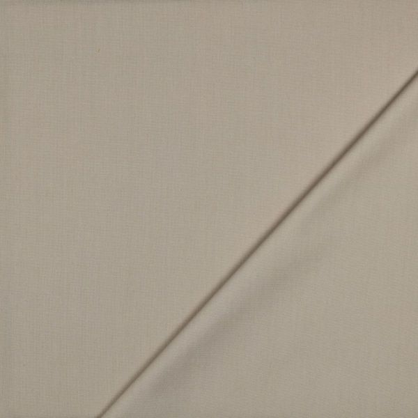 Baumwollstoff uni beige - Baumwolle Popeline – Cotton Poplin sand