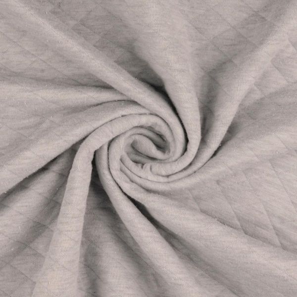Steppsweat hellgrau – cooler Baumwolle Stepper für Hoodies & Jacken