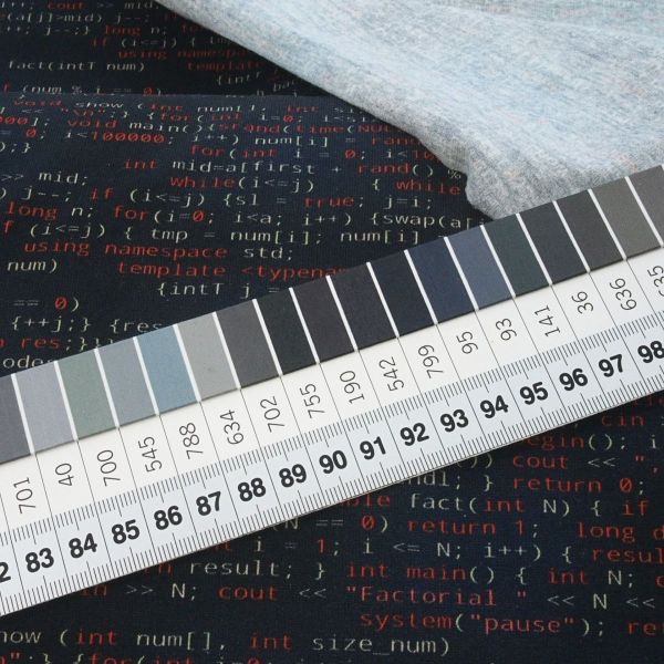 Jersey Nerd - Programmiercode schwarz rot Informatik Coding Programmiersprache