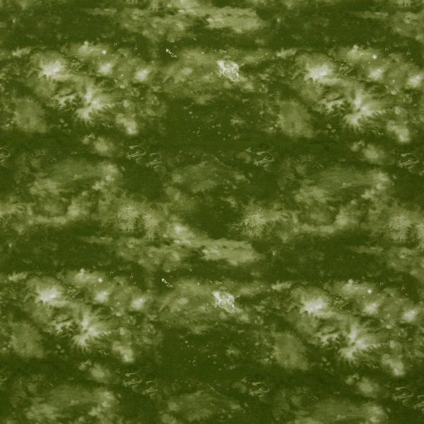 Jersey Batik in Oliv Grün - Baumwolljersey von Swafing