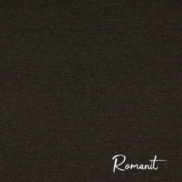 Romanit Jersey dunkelgrau meliert - Punto di Roma Royal uni dark grey melange Powerstretch