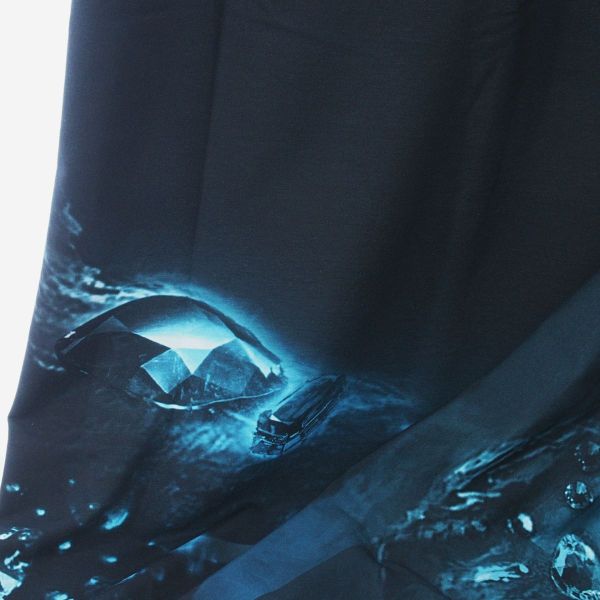 Sweat Marine Tattoo 20.0 Nordwind türkis – 200cm Panel French Terry Nautistore