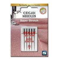 ORGAN Nähmaschinen Nadeln – Super Stretch 65/9 für feine Jersey und Strickstoffe ORGAN Nähmaschinen Nadeln – Super Stretch 65/9 für feine Jersey und Strickstoffe