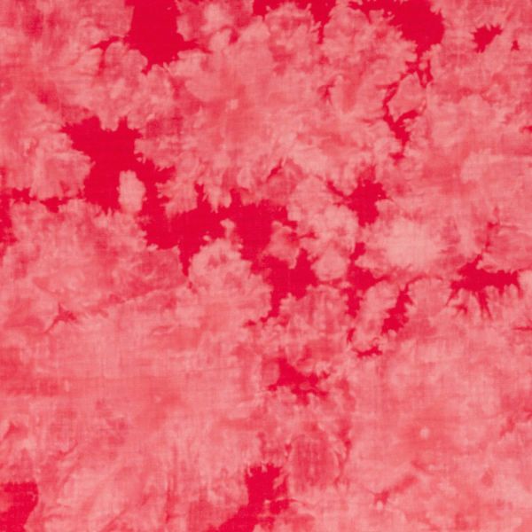 Baumwolle Musselin Batik rot – Double Gauze Jakob von Swafing