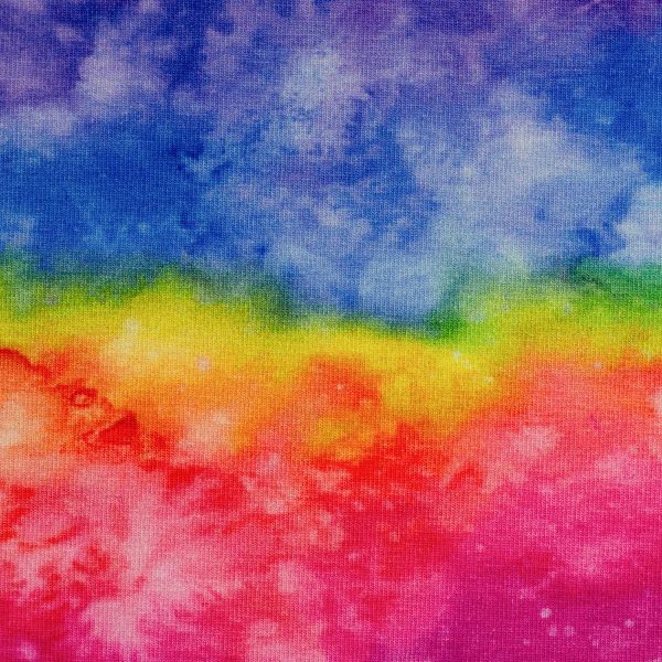 Jersey Batik Regenbogen bunt – Serie Elias von Swafing