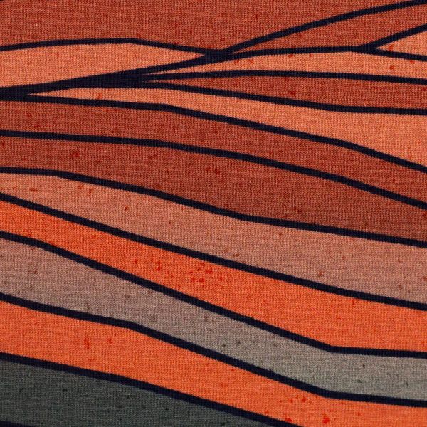 Jersey Kombistoff Dünen beige grau - Salty Soul by Thorsten Berger