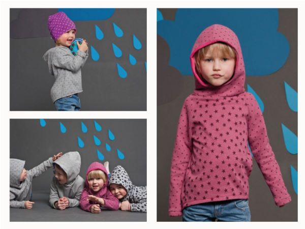 Schnittmuster Kids TONI • Raglan Kapuzensweater von Studio Schnittreif • Gr. 86/92 bis 146/152 Hoodie