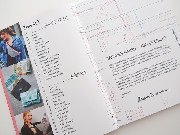 Taschen Nähen - 15 Modelle für Einsteiger mit Schnittmuster