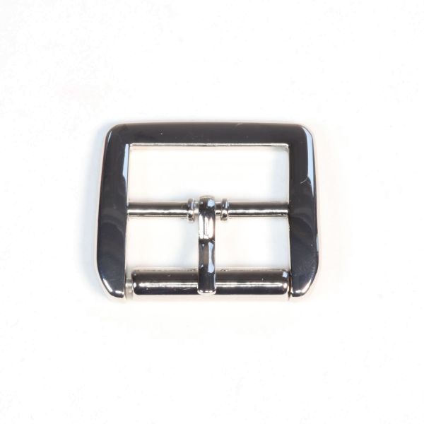 Gürtelschnalle 2,5cm silber | Metall Schnalle für 25mm Gurtband
