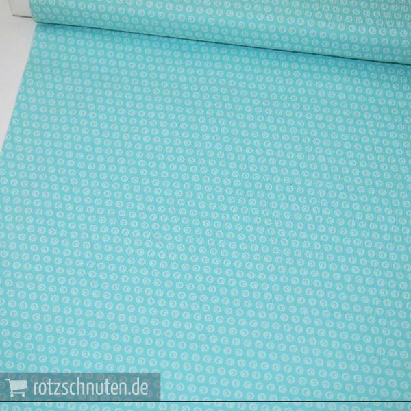 Bio Baumwolljersey Stoffonkel - Kuller mint grün