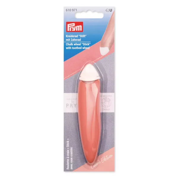 Prym Kreiderad Stift in apricot – ergonomisch markieren wie ein Profi