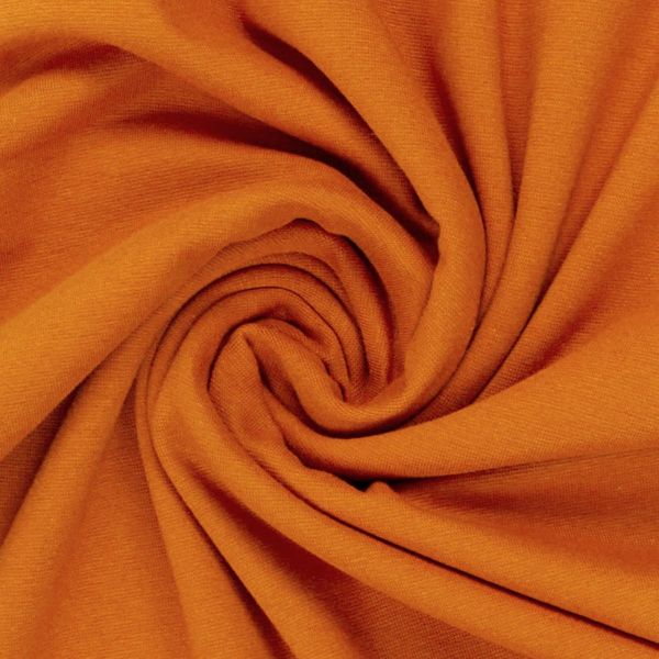 Bündchen glatt im Schlauch orange - HEIKE von Swafing