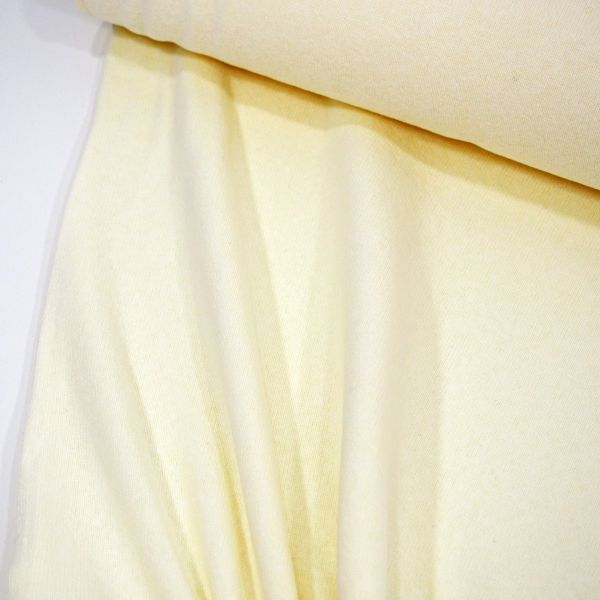 Weicher Strickstoff creme – BENE uni altweiß von Swafing