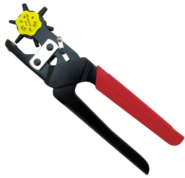 Lochzange von 2-4,5mm - Revolverzange zum Lochen von Papier Stoff und Leder