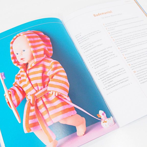 Puppenkleidung durch die Jahreszeiten - Mini-Mode aus Jersey und Co. für Puppen von 30 - 46 cm