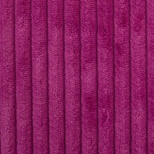 Samtcord uni himbeere pink – robuster Breitcordstoff für Möbel & Taschen Wanja von Swafing
