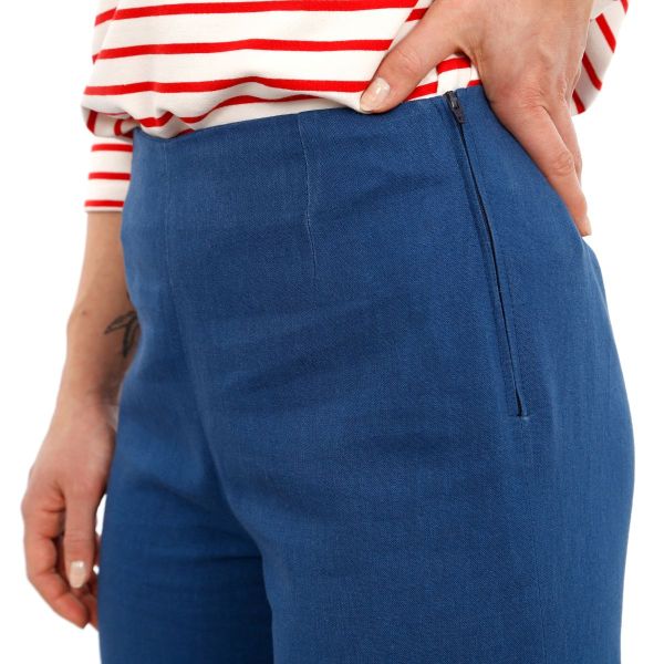 Schnittmuster FRAU ELENA • schlichte Hose mit geradem Bein von Studio Schnittreif • Gr. XS-XXL