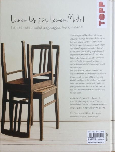 Leinenlooks - lässig leichte Mode nachhaltig selbstgenäht in den Größen XS-XXL