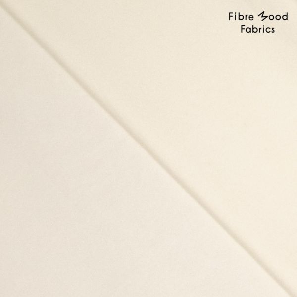 Baumwoll Twill Denim creme – elastischer Jeansstoff in Ecru aus der Fibre Mood Edition 26