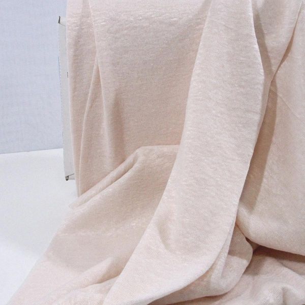 Leinen Strick creme - Mind the Maker Fine Linen Knit Bottle Creamy White Feinstrick