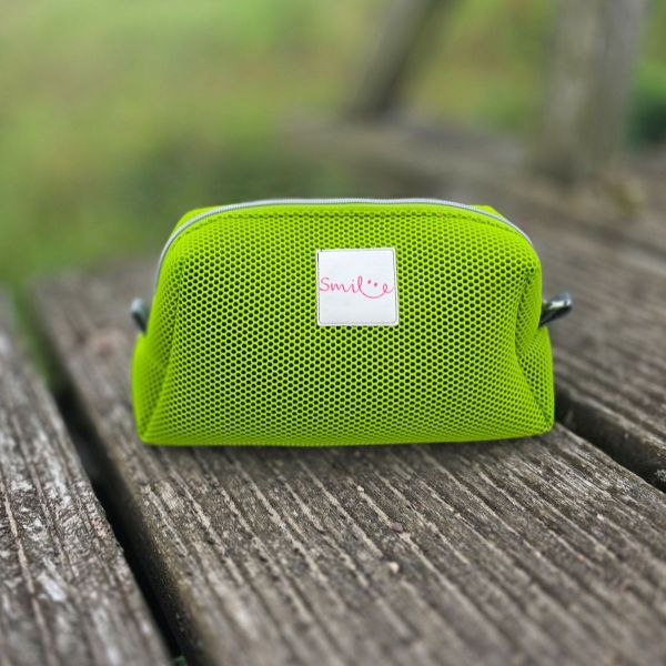 Mesh 3D Gewebe apfelgrün – atmungsaktiv & gepolstert