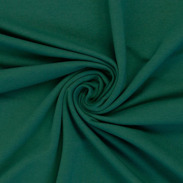 Sweat uni grün - French Terry MAIKE von Swafing Kollektion FS26