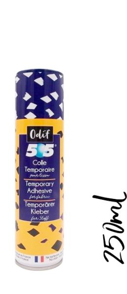 Odif 505 temporärer Kleber für Stoff - Sprühzeitkleber 250ml