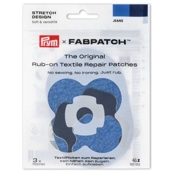 Prym x FabPatch Stretch Reparaturflicken Jeans 3 Stück