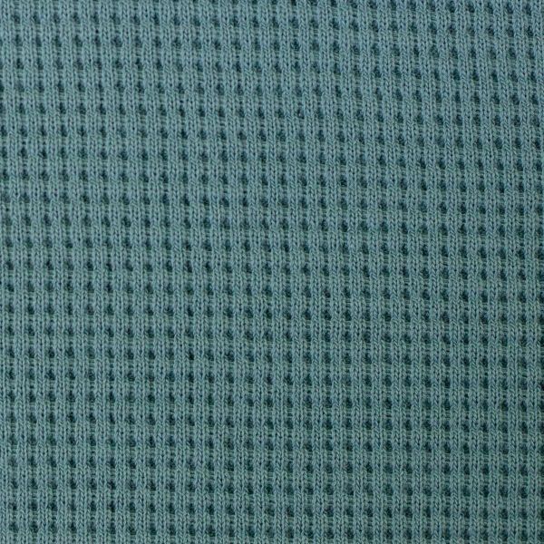 Waffelstrick mit schöner Struktur mint grün – Oslo von Swafing